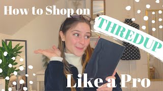 How to Shop on ThredUP like a Pro | ThredUP Thrift Shopping Guide and Tips | Anna