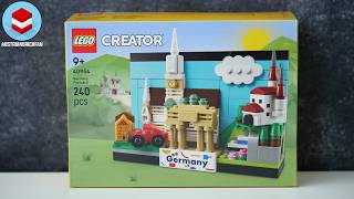 LEGO Creator 40954 Germany Postcard - LEGO Speed Build Review