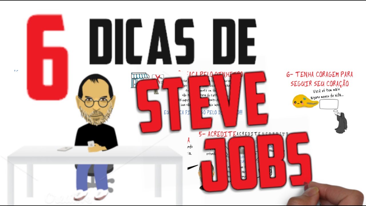 6 STEVE JOBS tips for YOU to BE a Better Person