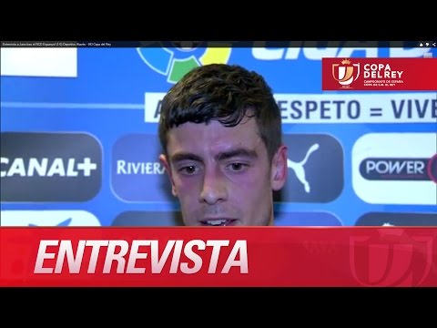 Entrevista a Jairo tras el RCD Espanyol (1-0) Deportivo Alavés - HD Copa del Rey