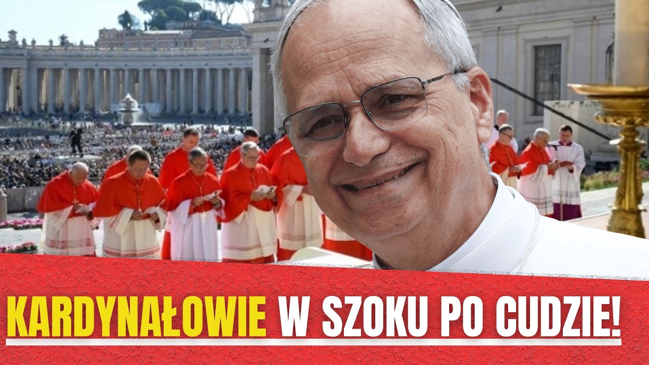 NA ŻYWO! PAPIEŻ LEON XIV OTRZYMUJE WIZJĘ PODCZAS UROCZYSTEJ MSZY PRZED K...