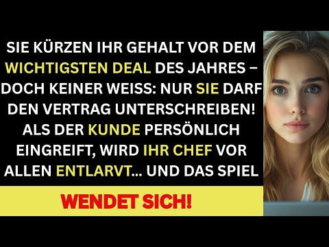 Ich Bekam Eine Gehaltskürzung – Doch Mein Chef Wusste Nicht, Dass Nur Ich Unterschreiben Durfte