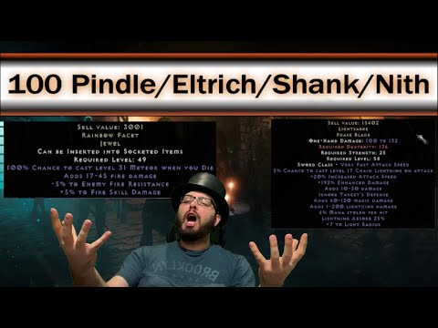 Diablo 2 Resurrected - 100 Nithalic Runs