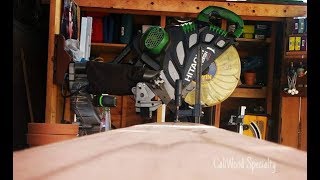 How to replace a miter saw blade Hitachi 12