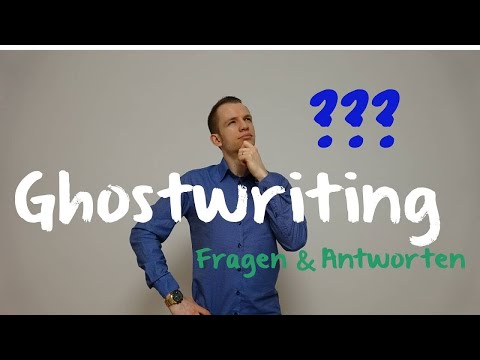 Ghostwriting FAQ ✅ Wir drücken uns vor keiner Frage!
