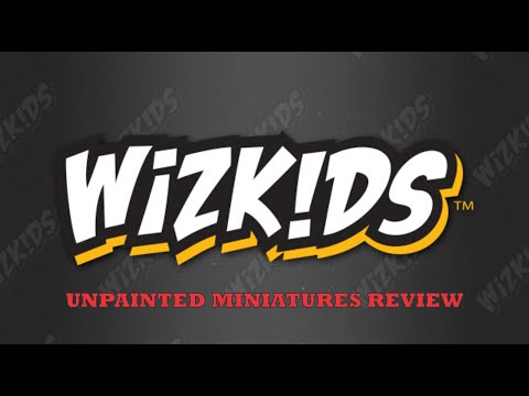Wizkids Unpainted Miniatures Review #3 - Warforged Titan and Star Spawn Cthulhu