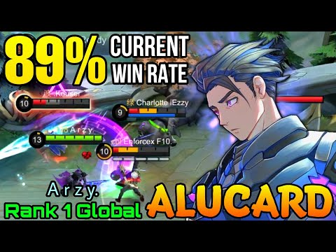 You Can't Escape Me! Alucard 89% Current Win Rate - Top 1 Global Alucard by A r z y. - Mobile Legend