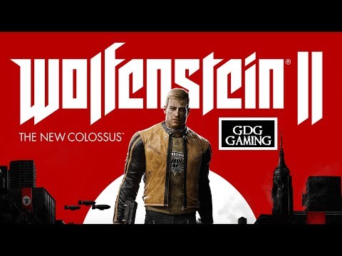 Wolfenstein 2: The New Colossus | Xbox One X | Full HD 1080p 60fps | Full Playthrough No Commentary