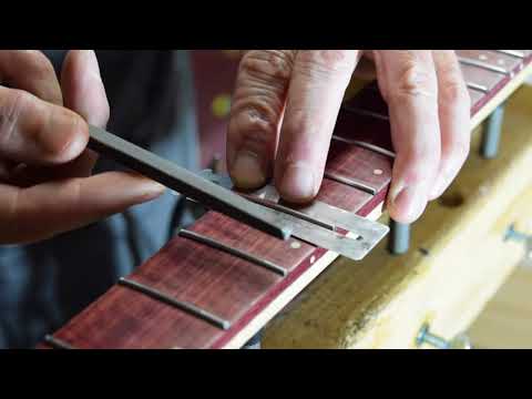 Episode 108 How I Spot Level, Recrown And Polish Guitar Frets