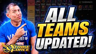 ALL TEAMS RANKED! Every Marvel Strike Force Team Ranked (July 2026)