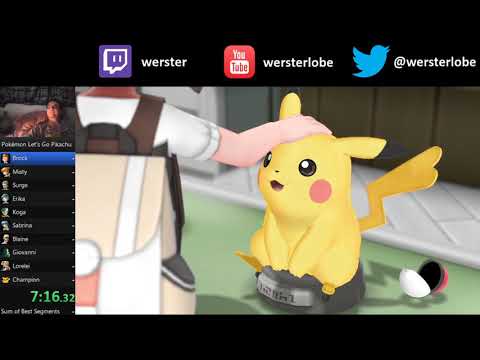 Pokemon Let's Go Pikachu Complete First Playthrough