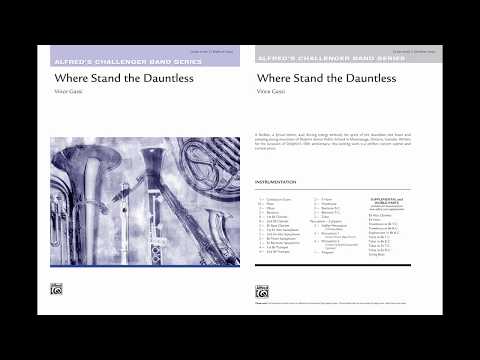 Where Stand the Dauntless, by Vince Gassi – Score & Sound