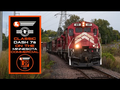Classic GE Dash 7s on the Minnesota Commercial Railroad!