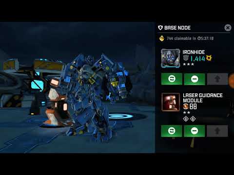 Transformers Forged To Fight - Opening a 4-Star Bot Crystal + 4-Star Ironhide Rank 3