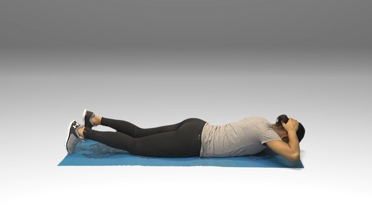 Prone Thoracic Rotation - HomeCEU - YouTube