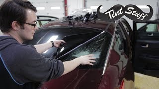 Easiest Way to Tint a Back Window!! | How to Tint a Rear Windshield