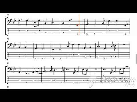 Tontolo andro (Rija Rasolondraibe) tablature guitare basse