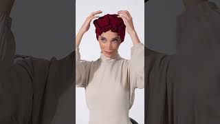 توربان قطني قابل للتعديل-عنابي