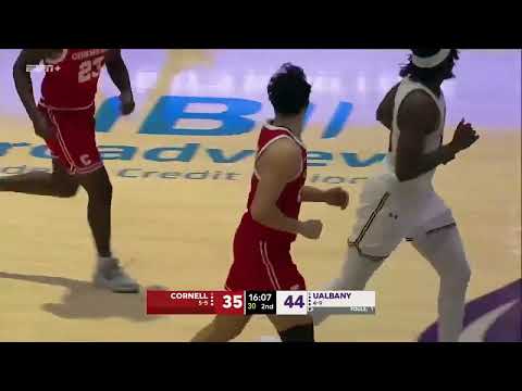Highlights: Cornell Men's Basketball at UAlbany - 12/21/2025