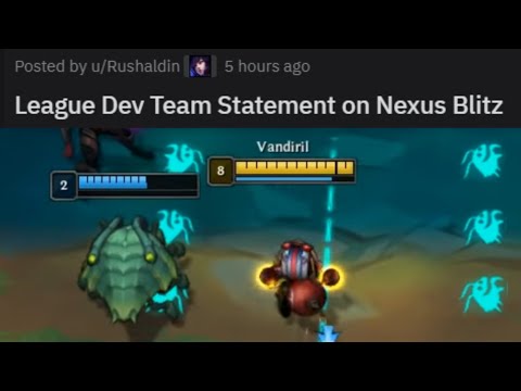 Riot Statement on Nexus Blitz in 2022