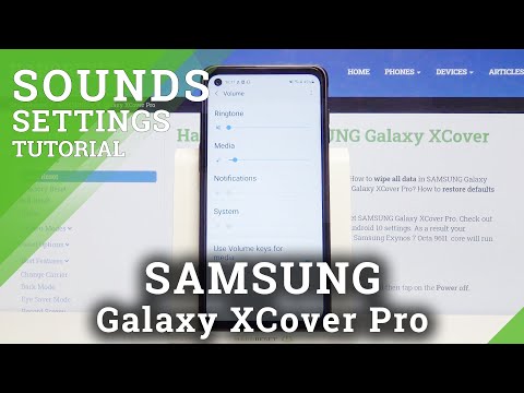 Ringtone Volume – Mute Ringtones on SAMSUNG Galaxy XCover Pro
