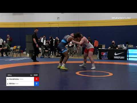 86 Kg Consi Of 16 #2 - Jake Hendricks, Pennsylvania RTC Vs Jaison White, New England Regional Trai