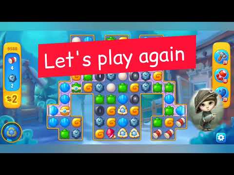 Fishdom 2022, no Boosters, 9588  level  -  прохождение без бустеров,  9588  уровень.