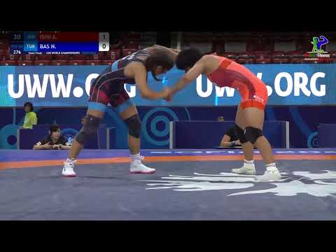 WW 68KG SF | ISHI A. (JPN) VS BAS. N. (TUR) | U20 WORLD CHAMPIONSHIP |