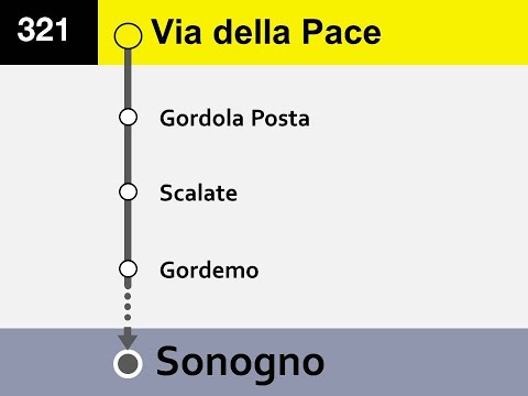 [PostAuto] Ansagen Bus 321 Locarno - Sonogno