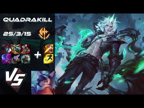 JUNGLE Viego vs Nunu & Willump [QUADRAKILL] - NA Grandmaster Patch 14.21