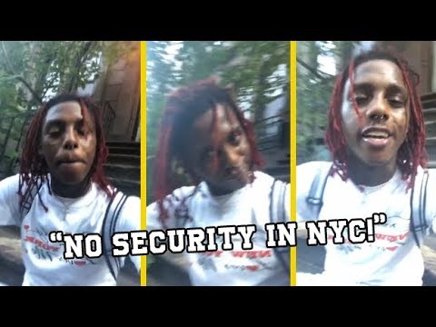 Famous Dex Proves He's Not Scared! "NO SECURITY IN NYC"