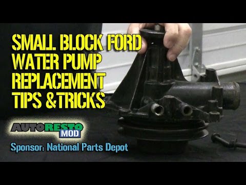 How To Diagnos Replace Ford Small Block 260, 289, 302, 351 Windsor water pump Episode 271 Autores