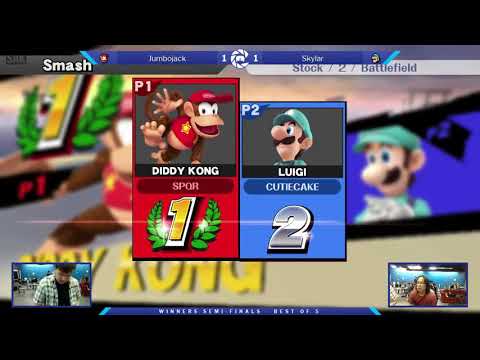 TSL 117 Winners Semis - JumboJack (Diddy Kong) vs SAK|Skylar (Luigi)