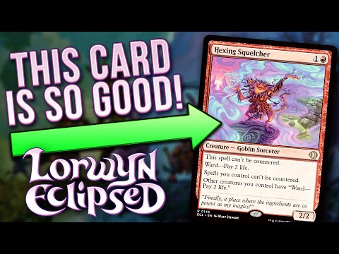 BETTER THAN DEFENSE GRID! Hexing Squelcher from Lorwyn Eclipsed (MTG ECL) | Magic: The Gathering MTG