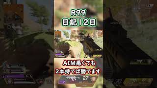 【apex】毎日99使えば強くなれると信じてる、今日もどこかでゴリ押します。