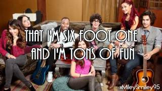 Victorious Cast - 5 Fingaz To The Face (with lyrics)