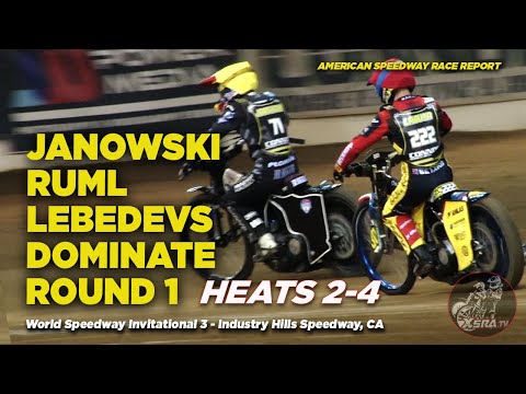 JANOWSKI, RUML, LEBEDEVS Dominate Round 1 of the WSI3!