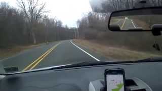 preview picture of video 'Driving Hills and Curves in High Point State Park Nj with google glass'