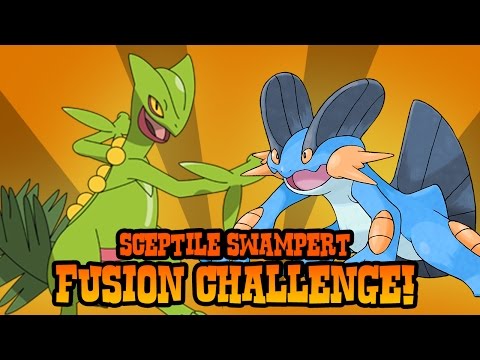 How to Draw Sceptile and Swampert Fusion | ART...