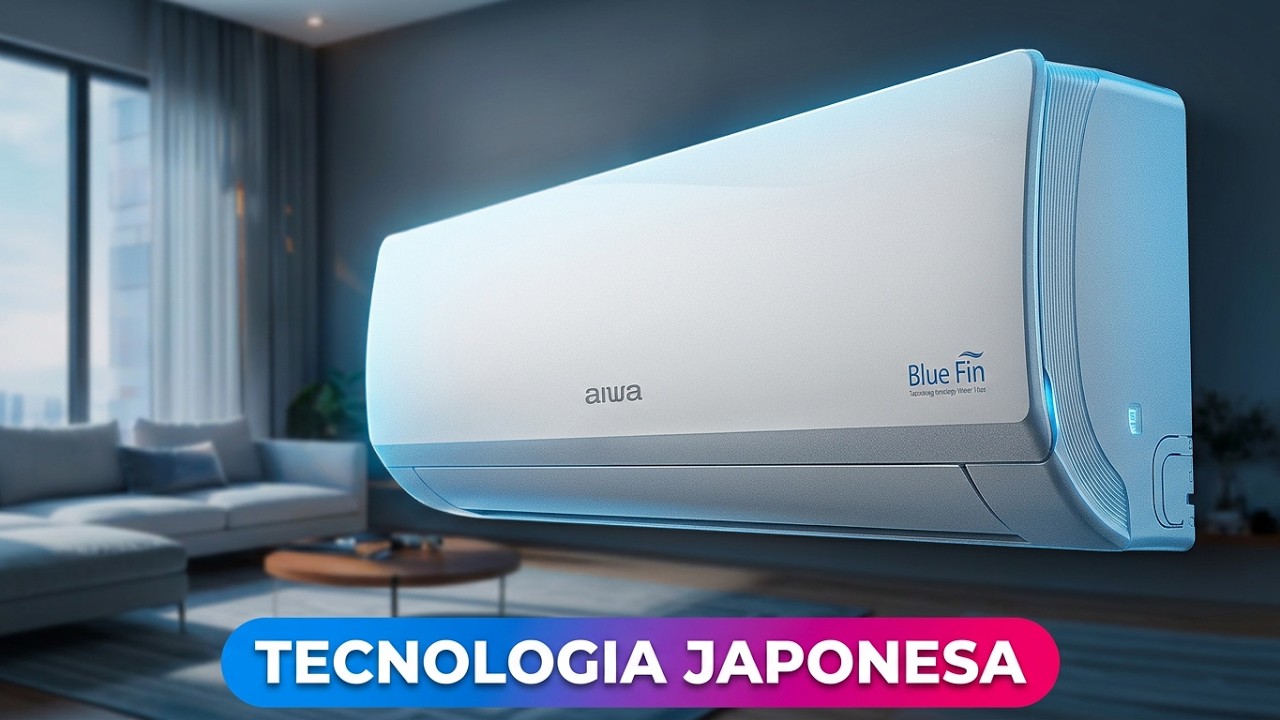 Miniatura da avaliação em vídeo de Ar Condicionado AIWA AWS-AC-12F-EU 12.000 BTUs Frio