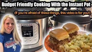 Budget Friendly Instant Pot Meals and Sides