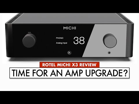 Battle of the Amps! Michi Review! Michi X3, Rotel Diamond + 1592MKII