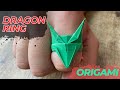 Easy Dragon Ring Origami Unleash The Mythical Magic On Your Fingers How To Make Paper Dragon Ring