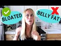 BLOATING Vs BELLY FAT How To Spot The Difference And REVERSE Both