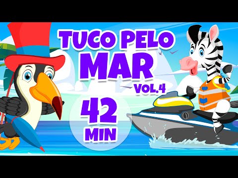 Tuco Pelo Mar Vol. 4 - Giramille 42 min | Desenho Animado Musical