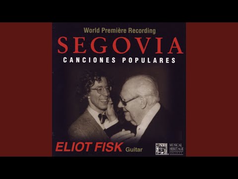 Canciones populares de distintos paises: Serba - Andante (world premiere recording)