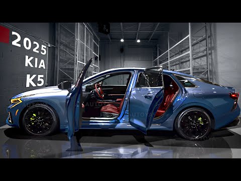 2025 Kia K5 - INTERIOR Refresh & New Color Options