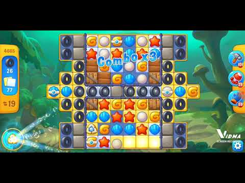 Fishdom. 4665 level no boosters and diamonds