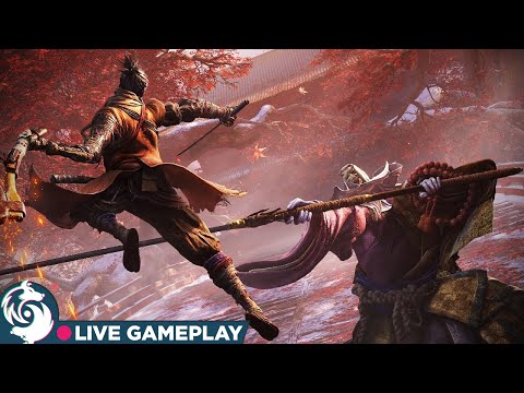 Sekiro: Shadows Never Die Not Even Once - Gameplay Live Stream