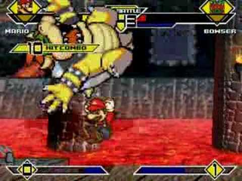 SS Mario MUGEN Ep.4 - Bowser